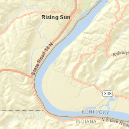 Rising Sun Street Map