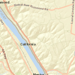 Point Pleasant Ohio Street Map