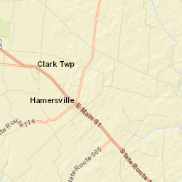 Yankeetown Ohio Street Map
