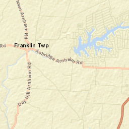 Arnheim Ohio Street Map