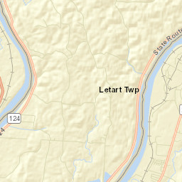 Ulric Ohio Street Map