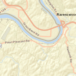 Great Bend Ohio Street Map