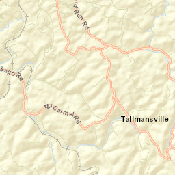 Upshur County Street Map
