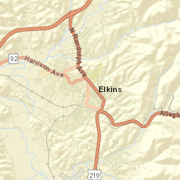 Elkins Street Map
