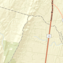 Bull Run Mountain Estates Street Map