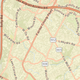2309 Woodland Crossing Drive, Herndon Street Map