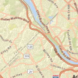 Brookmont Street Map