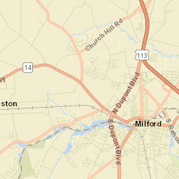 Stanley Manor Delaware Street Map