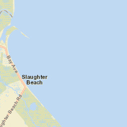 Slaughter Beach Delaware Street Map