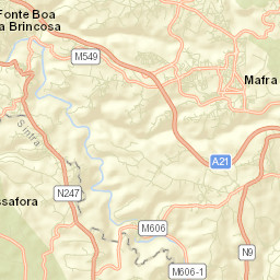 Mafra Street Map