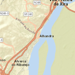 Vila Franca de Xira Street Map