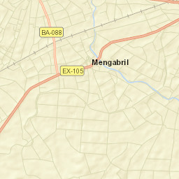 Mengabril Street Map