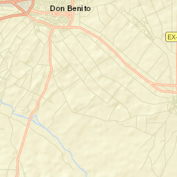 Don Benito Street Map