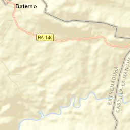 Baterno Street Map