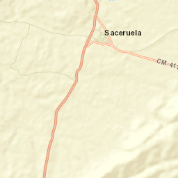 Saceruela Street Map