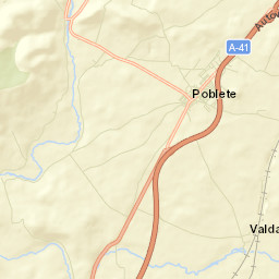 Poblete Street Map