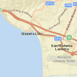 Santa Eufemia Lamezia Street Map