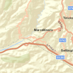 Settingiano Street Map