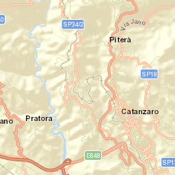 Sant'Elia Street Map