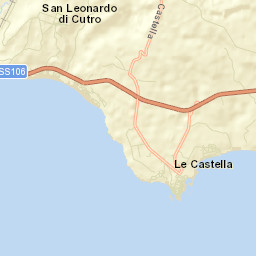Le Castella Street Map