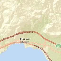 Stylída Street Map
