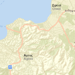 Oreoí Street Map