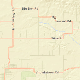 Virginiatown California Street Map