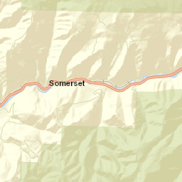 Somerset Colorado Street Map