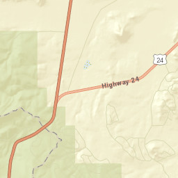 Antero Junction Colorado Street Map