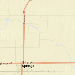 Sharon Springs Street Map
