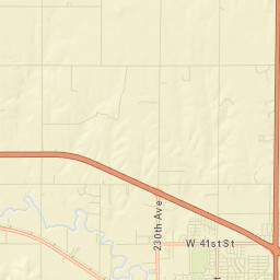 Ellis County Street Map
