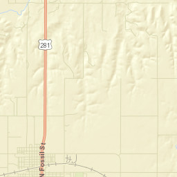1201-1399 North Seitz Street, Russell, KS Street Map