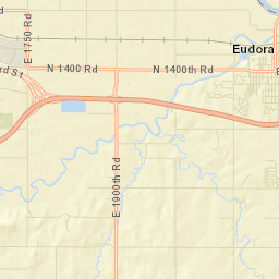 1116-1120 West 13th Lane, Eudora, KS Street Map