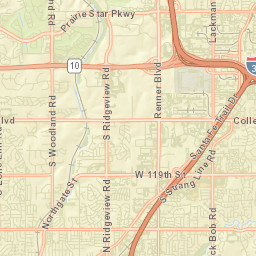 10821 Lakeview Avenue Lenexa KS Street Map