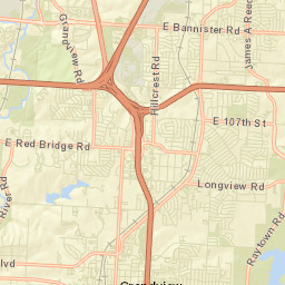 6201-6305 East 93 Street, Kansas City, MO Street Map