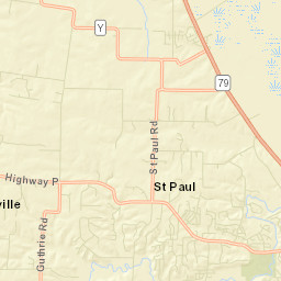 Saint Paul Street Map