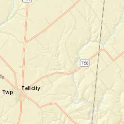 Mount Olive Ohio Street Map