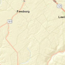 Feesburg Ohio Street Map