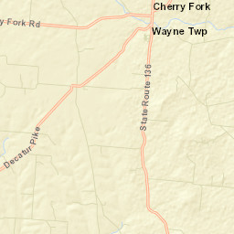 Eckmansville Ohio Street Map