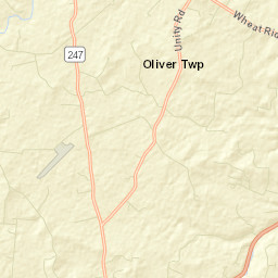 Wheat Ridge Ohio Street Map