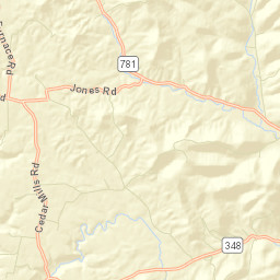 Scrub Ridge Ohio Street Map