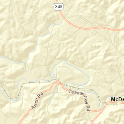 McDermott Ohio Street Map