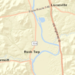 Tomlison Addition Ohio Street Map