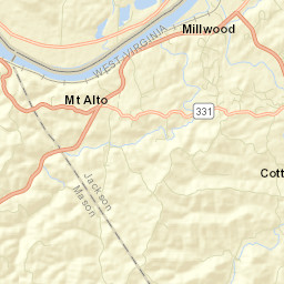 Apple Grove Ohio Street Map