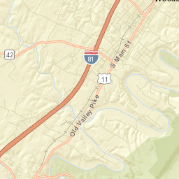 Woodstock Street Map