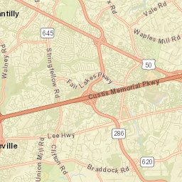 Centreville Street Map