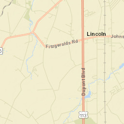 Sussex Woods Delaware Street Map