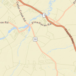 Pondside Acres Delaware Street Map