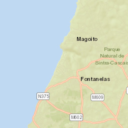 Azenhas do Mar Street Map