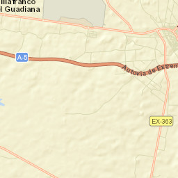 Talavera La Real Street Map